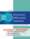 Elementary Differential Equations Binder Ready Version