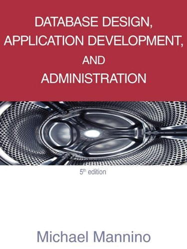 Database Design Application Development And Administration