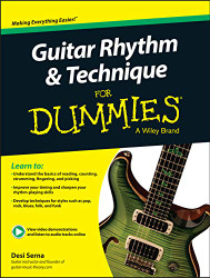 Guitar Rhythm and Techniques For Dummies Book + Online Video