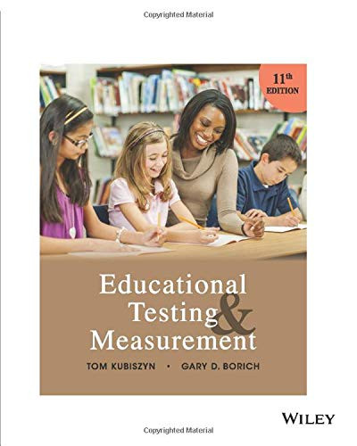 Educational Testing and Measurement