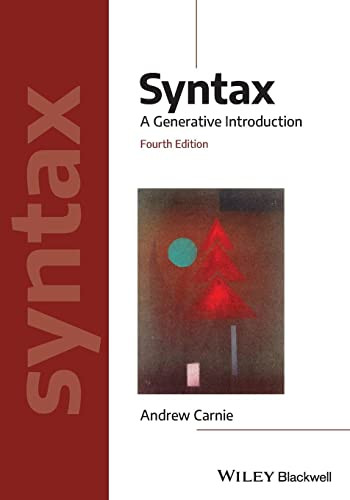 Syntax (Introducing Linguistics)