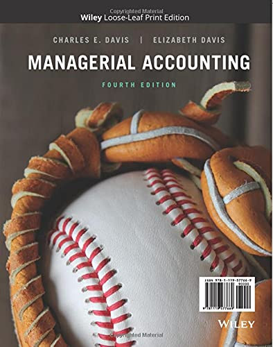 Managerial Accounting