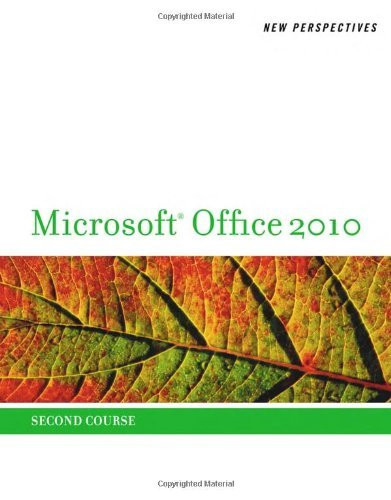 New Perspectives On Microsoft Office Second Course