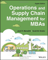 Operations and Supply Chain Management for MBAs