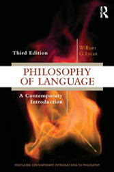 Philosophy of Language: A Contemporary Introduction