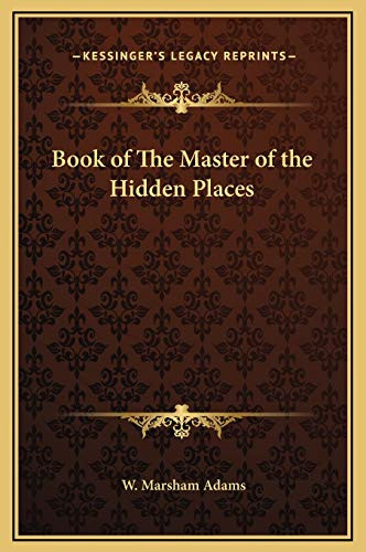 Book of The Master of the Hidden Places