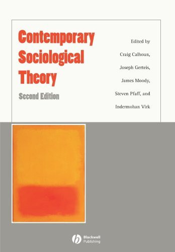 Contemporary Sociological Theory By Craig Calhoun Isbn 9780470655665 0470655666