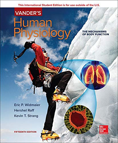 Widmaier E: ISE Vander's Human Physiology