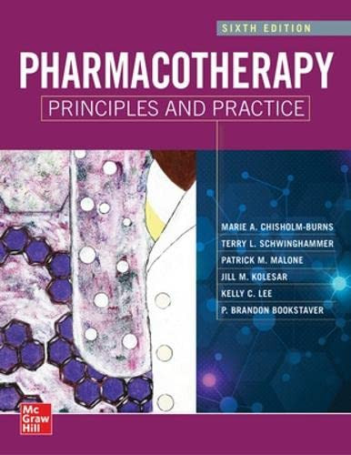 Pharmacotherapy Principles and Practice