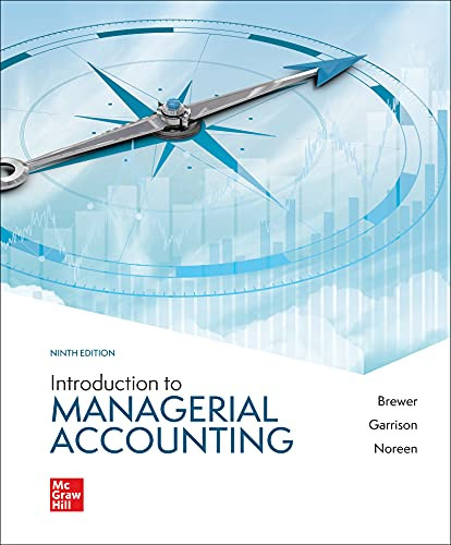 Introduction to Managerial Accounting