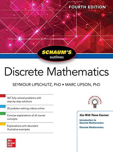 Schaum's Outline of Discrete Mathematics (Schaum's Outlines)