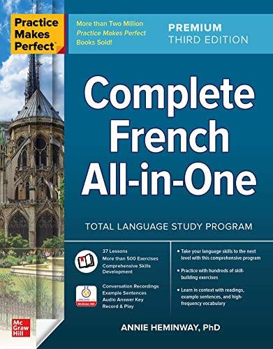 Practice Makes Perfect: Complete French All-in-One Premium