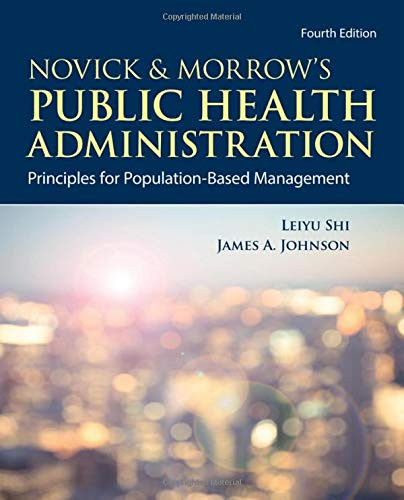 Novick & Morrow's Public Health Administration
