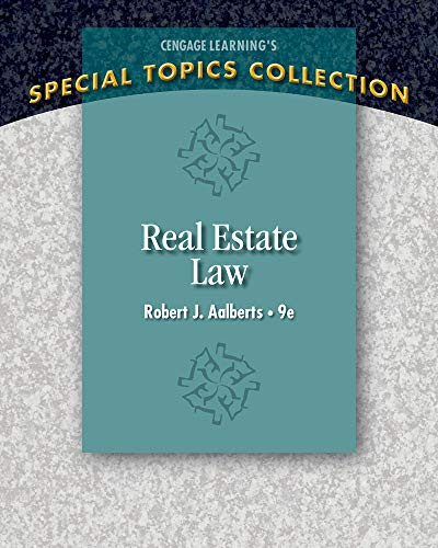 Real Estate Law (Real Estate Law (Seidel George)