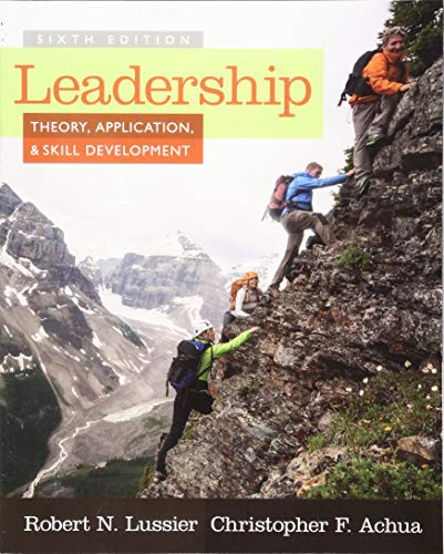 Leadership: Theory Application & Skill Development