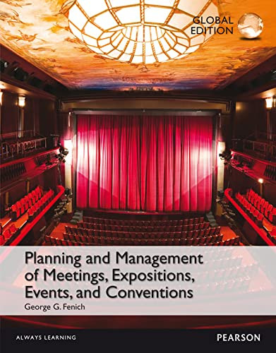 Planning and Management of Meetings Expositions Events