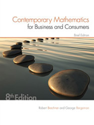 Contemporary Mathematics for Business & Consumers Brief Edition