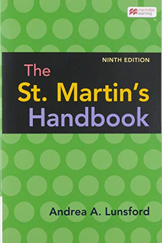 St. Martin's Handbook (Paper Version)