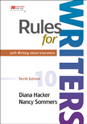 Rules for Writers with Writing about Literature (Tabbed Version)