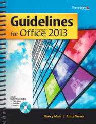 GUIDELINES F/MICROSOFT OFFICE 2013-W/CD