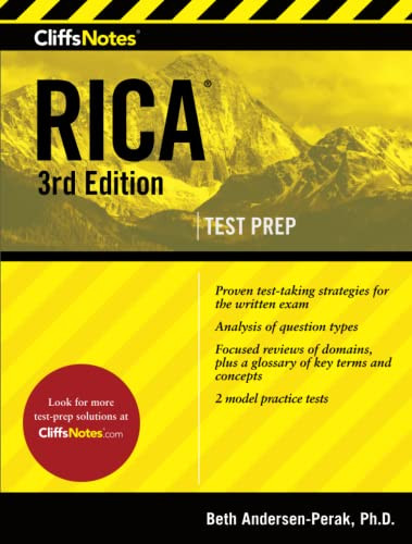 CliffsNotes RICA: Revised (CliffsNotes Test Prep)