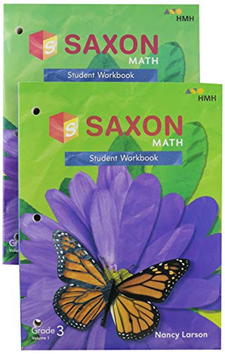 Consumable Student Workbook Set Grade 3 (Saxon Math)