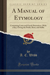 Manual of Etymology