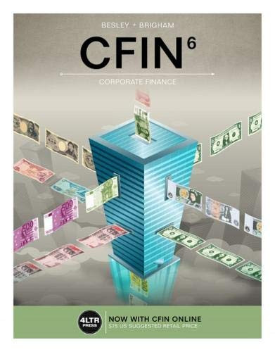 CFIN (with MindTap Finance 1 term (6 months) Printed Access Card)