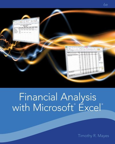 Financial Analysis With Microsoft Excel