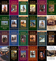 Louis L'Amour Western Novel Collection 24 Book Set