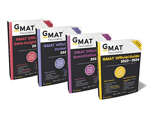 GMAT Official Guide 2023-2024 Bundle Focus Edition
