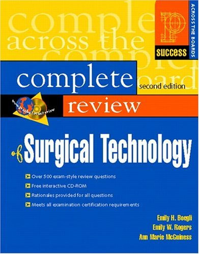 Prentice Hall's Complete Review Of Surgical Technology