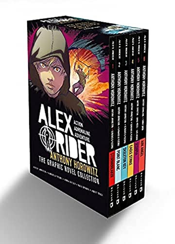 Alex Rider The Graphic Novel Collection 6 Books Box Set by Anthony