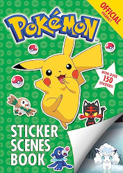 Official Pokemon Sticker Scenes Book