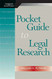 Pocket Guide to Legal Research Spiral bound Version