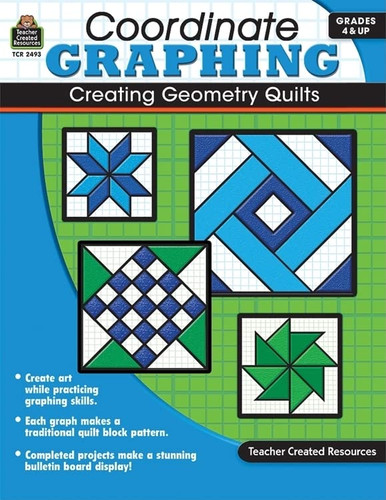 Coordinate Graphing: Creating Geometry Quilts Grades 4 & Up