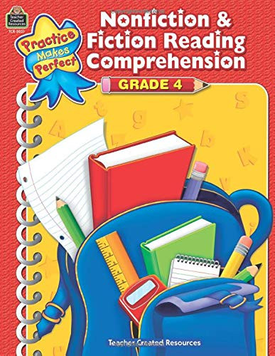 Nonfiction & Fiction Reading Comprehension Grade 4 - Practice Makes
