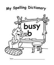 My Own Spelling Dictionary Book 25-pack