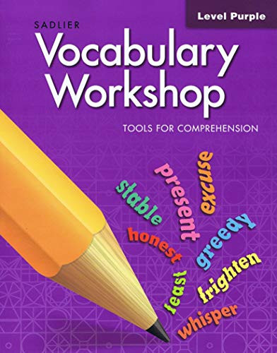 2021 Sadlier Vocabulary Workshop Tools For Comprehension - Level