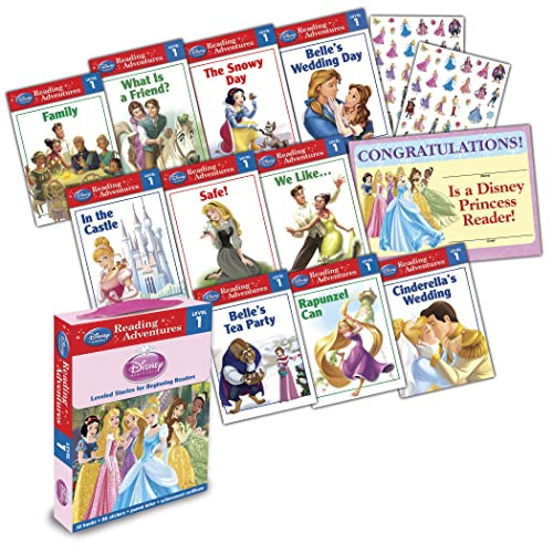 Disney Princess: Reading Adventures Disney Princess Level 1 Boxed Set