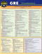 GRE Vocabulary: A Quickstudy Laminated Reference Guide
