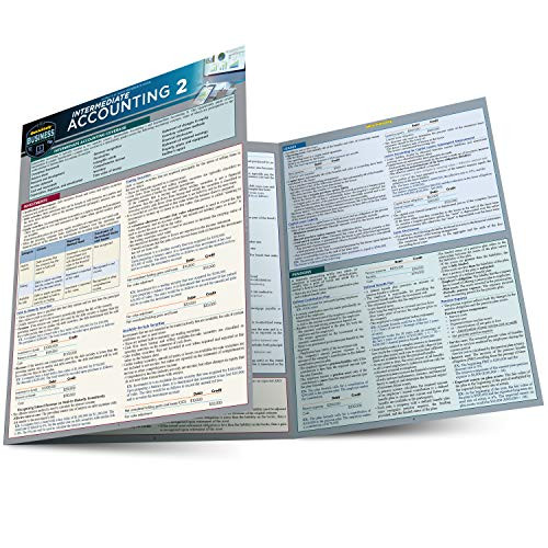 Intermediate Accounting 2: a QuickStudy Laminated Reference Guide