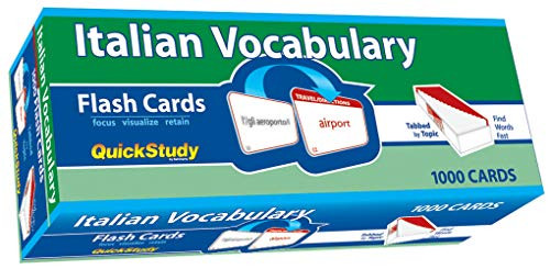 Italian Vocabulary Flash Cards