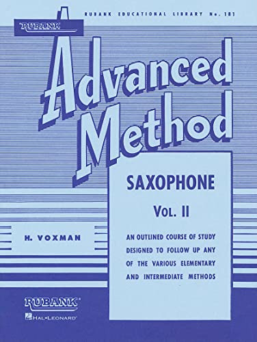 Rubank Advanced Method: Saxophone volume 2