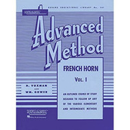 Rubank Advanced Method - French Horn in F or E-flat volume 1 - Rubank