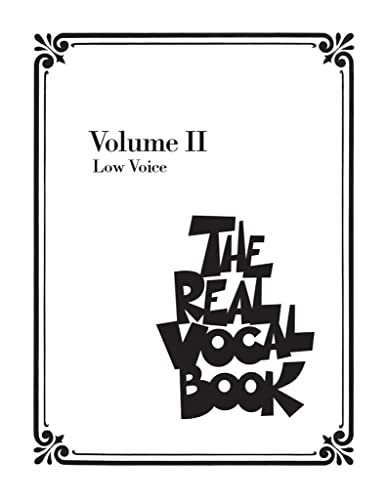 Real Vocal Book - Volume 2: Low Voice