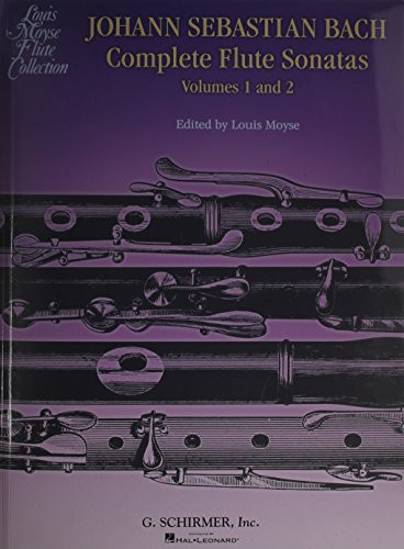 Bach Complete Flute Sonatas - Volume 1 and 2