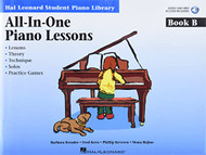 All-In-One Piano Lessons Book B Book with Audio Access Included