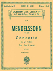 Concerto No. 1 in G Minor Op. 25 Volume 61P
