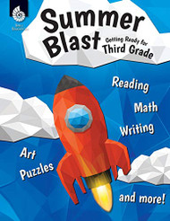Summer Blast: Getting Ready for Third Grade Full-Color Workbook